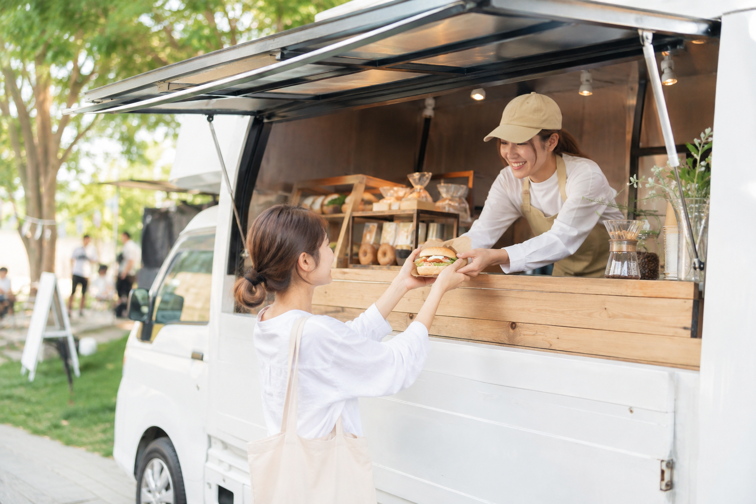 キッチンカーでの楽しみ方